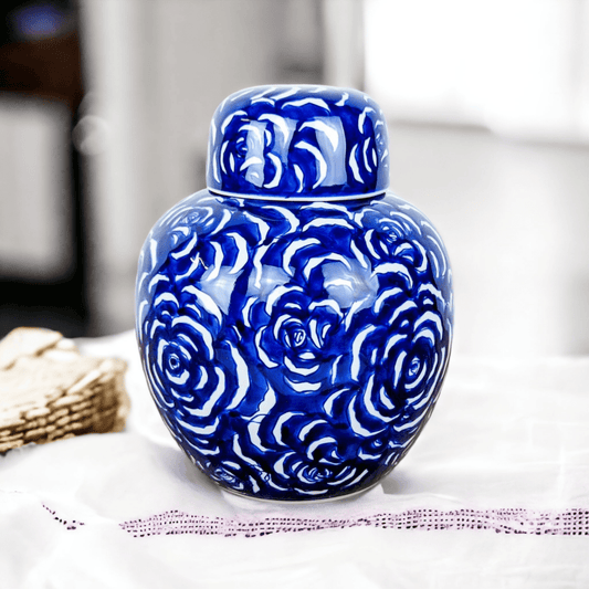 Meri Ceramic Ginger Jar - Exquisite Homewares