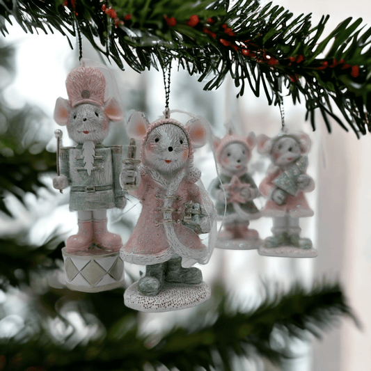 Mice Hanging Tree Ornaments - Exquisite Homewares