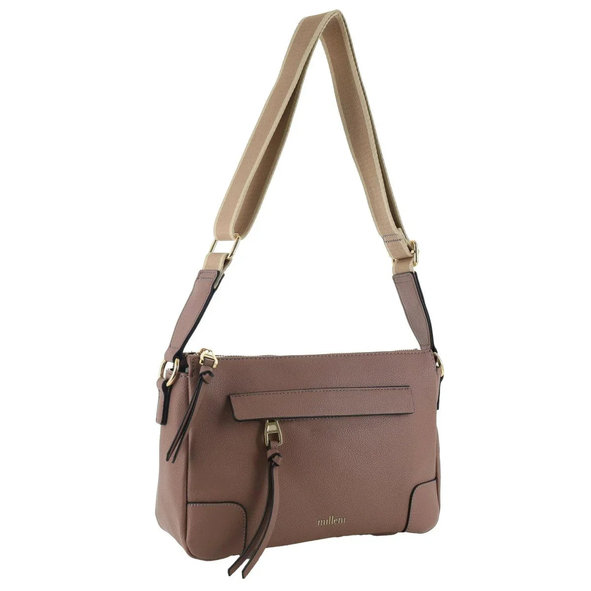 Milleni Cross-body Bag in Rose - Exquisite Homewares 