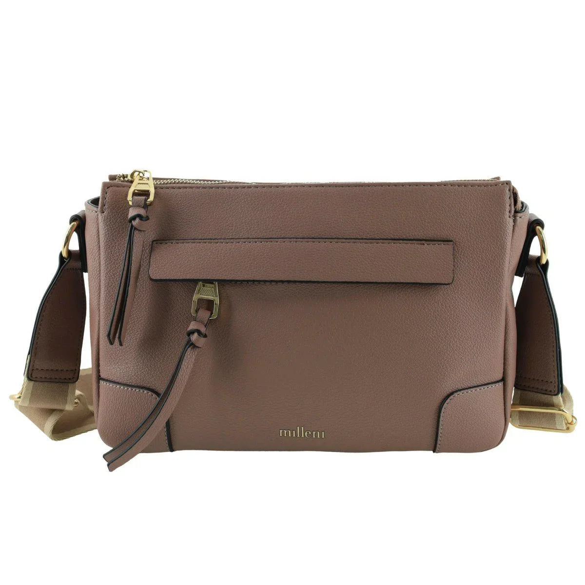Milleni Cross-body Bag in Rose - Exquisite Homewares 