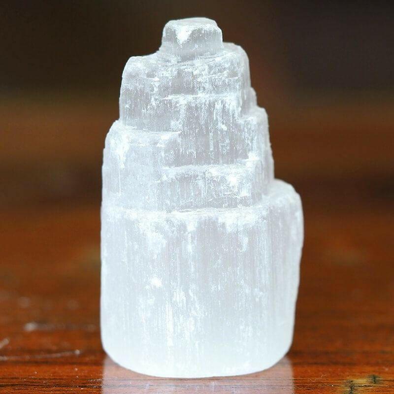 Mini Selenite Tower - Exquisite Homewares 