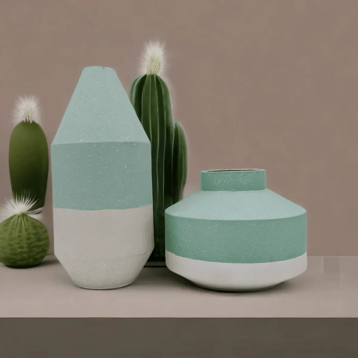 Mint Tone Vase - Exquisite Homewares 