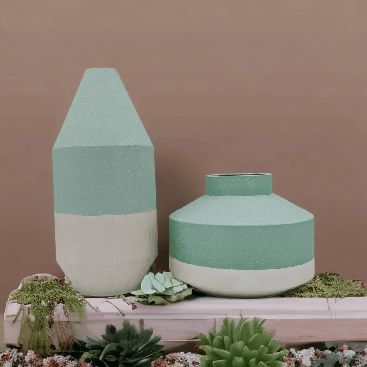 Mint Tone Vase - Exquisite Homewares 