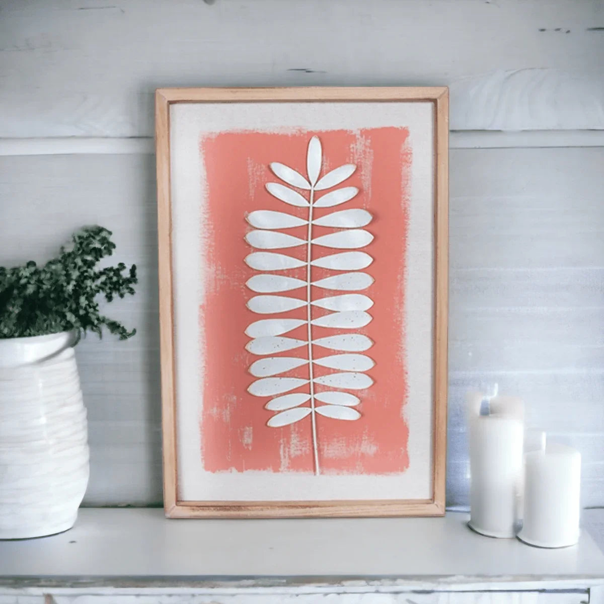 Oasis Whispers Wooden Wall Art - Exquisite Homewares 