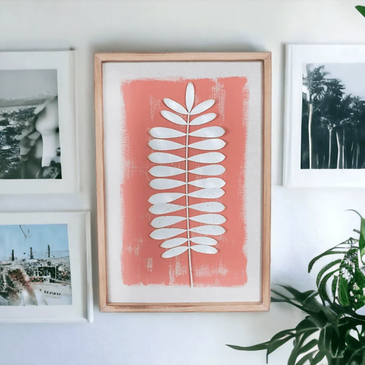 Oasis Whispers Wooden Wall Art - Exquisite Homewares 