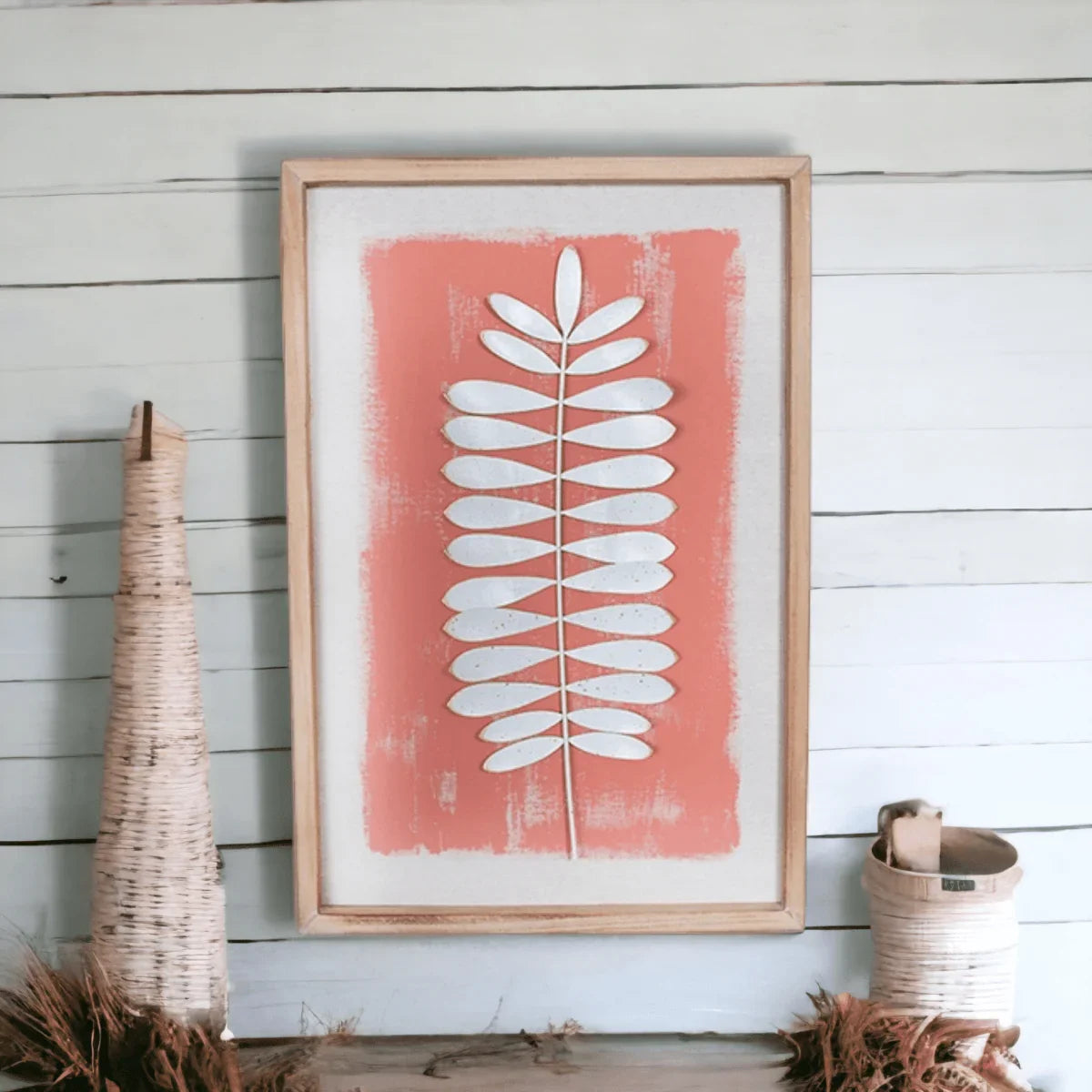Oasis Whispers Wooden Wall Art - Exquisite Homewares 