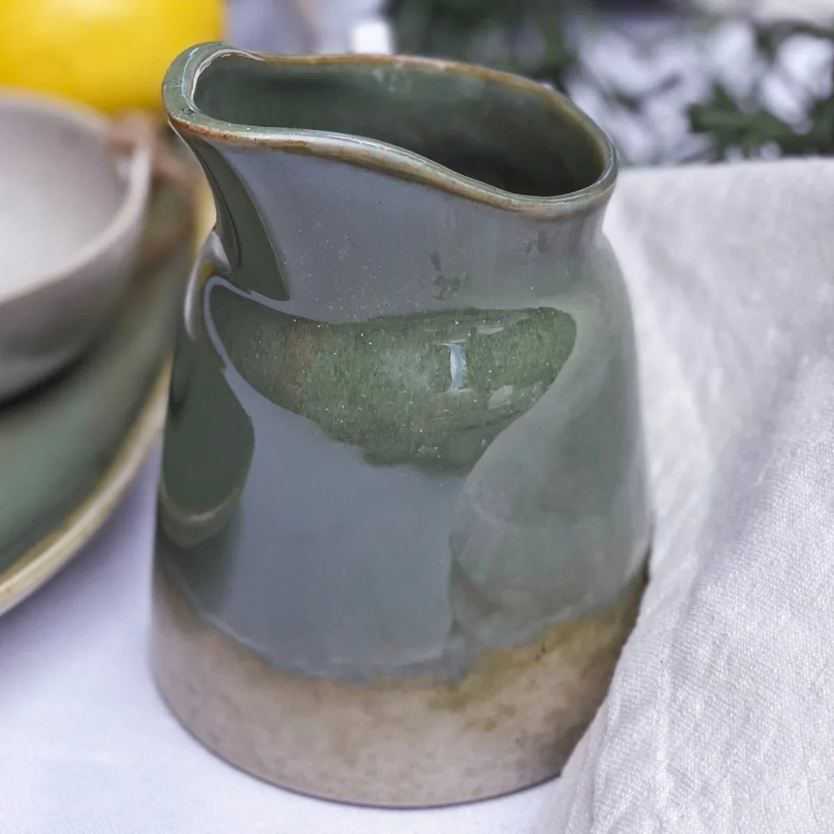 Olive Sauce Jug - Exquisite Homewares 