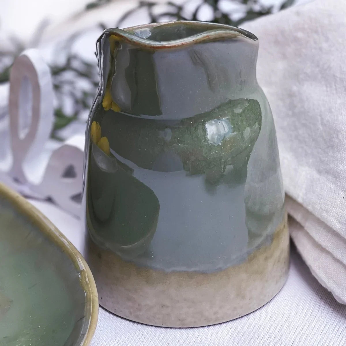 Olive Sauce Jug - Exquisite Homewares 