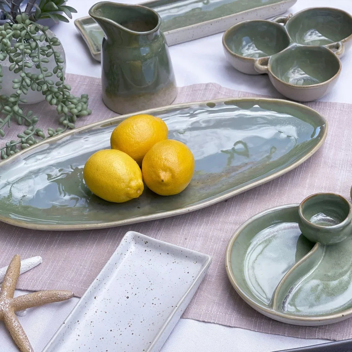 Olive Sauce Jug - Exquisite Homewares 