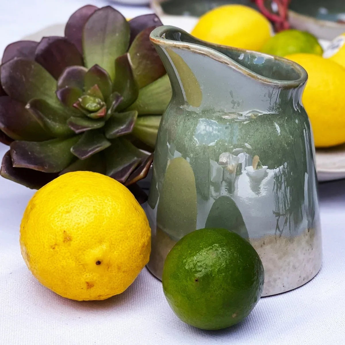Olive Sauce Jug - Exquisite Homewares 