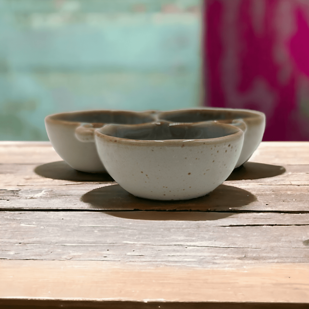Olive Triple Snack Bowl - Exquisite Homewares