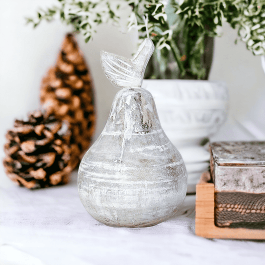 Pear Wood Sculpture - Exquisite Homewares
