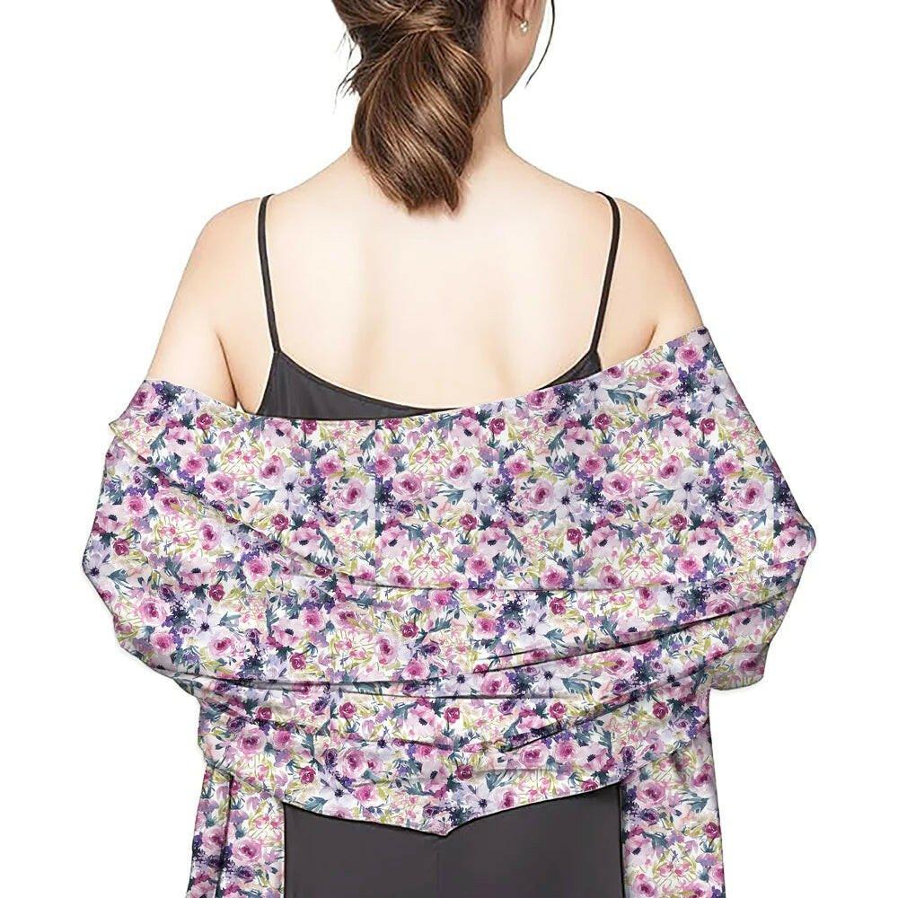 Peonie Rose Scarf - Exquisite Homewares 