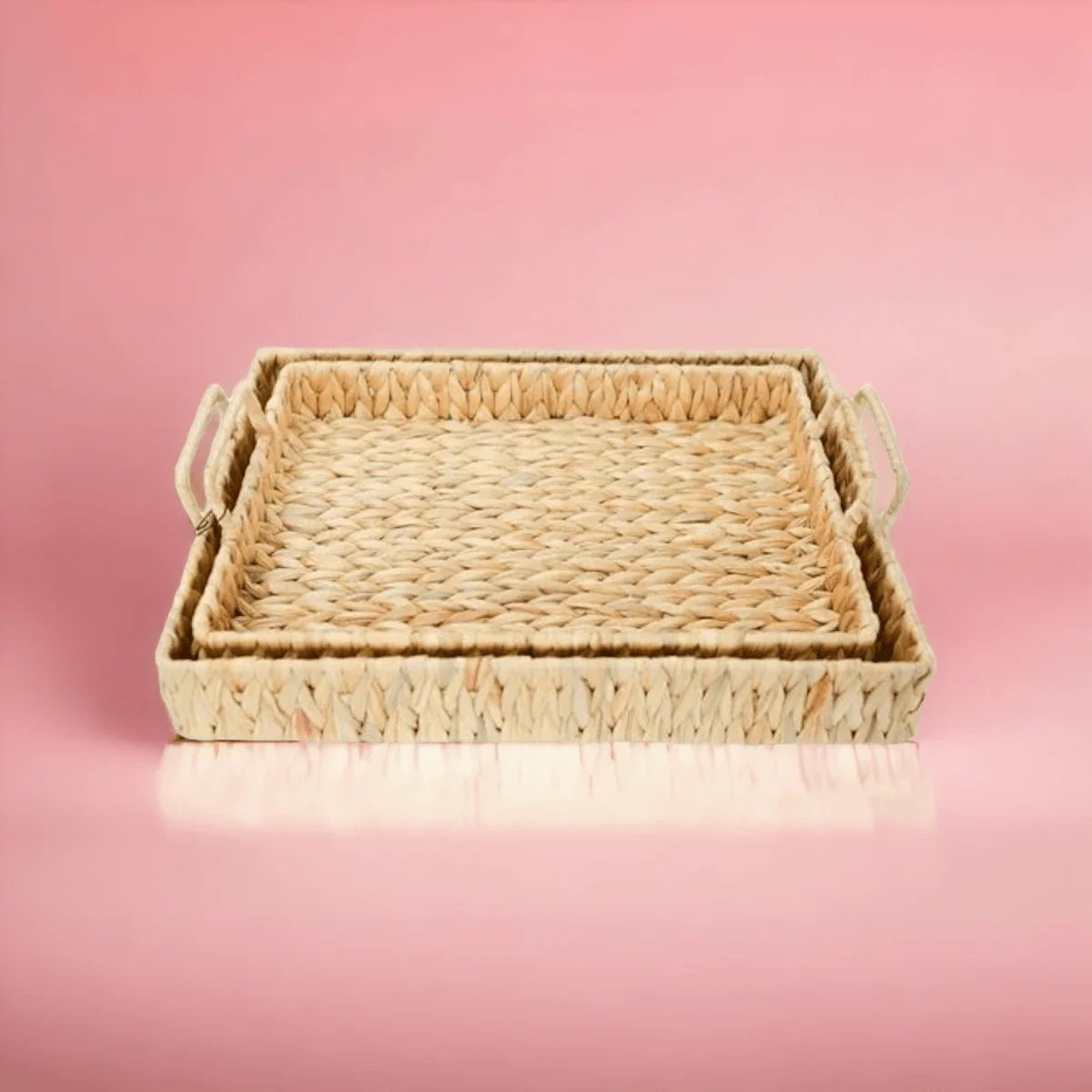 Picnic Tray - Water Hyacinth - Exquisite Homewares 