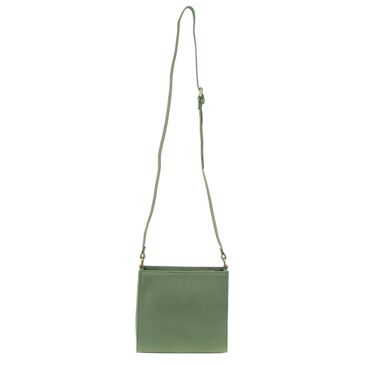 Pierre Cardin Leather Diamond Pattern Embossed Cross-Body Bag in Sage - Exquisite Homewares 