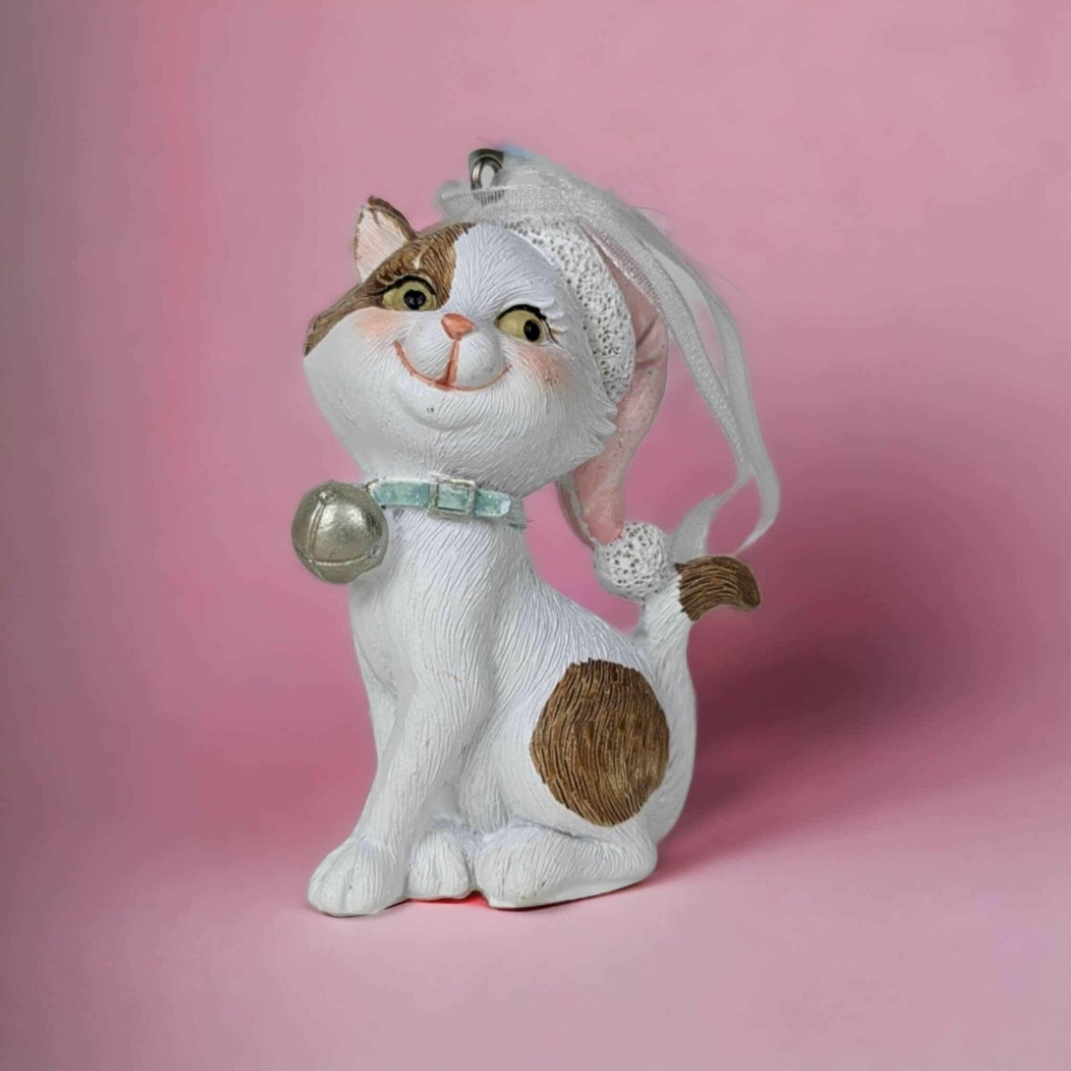 Pink or Green Hanging Cat Tree Decoration - Exquisite Homewares