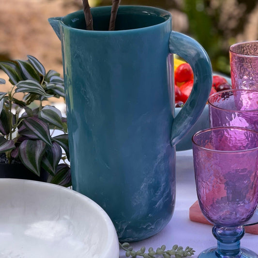 Polly Jug - Blue - Exquisite Homewares
