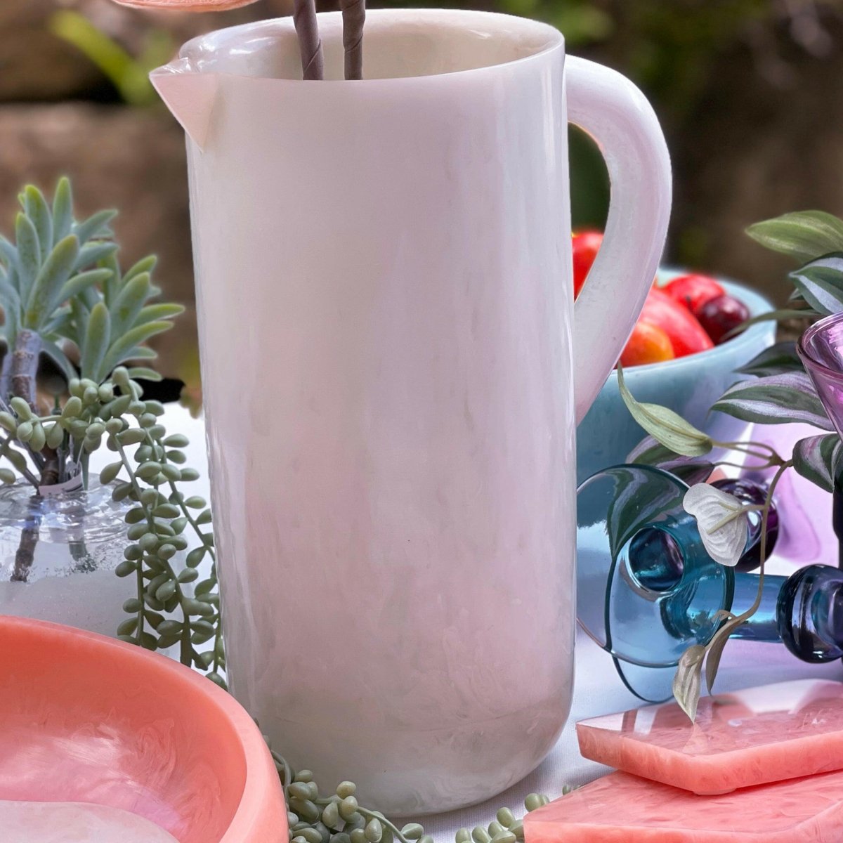 Polly Jug - White - Exquisite Homewares