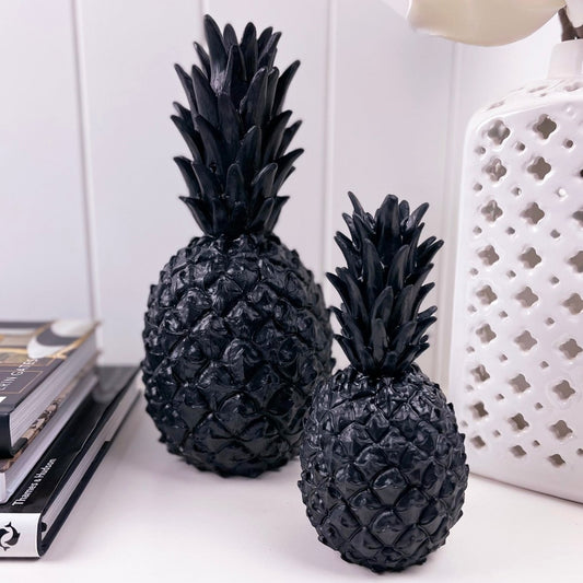 Rich Black Pineapple - Exquisite Homewares