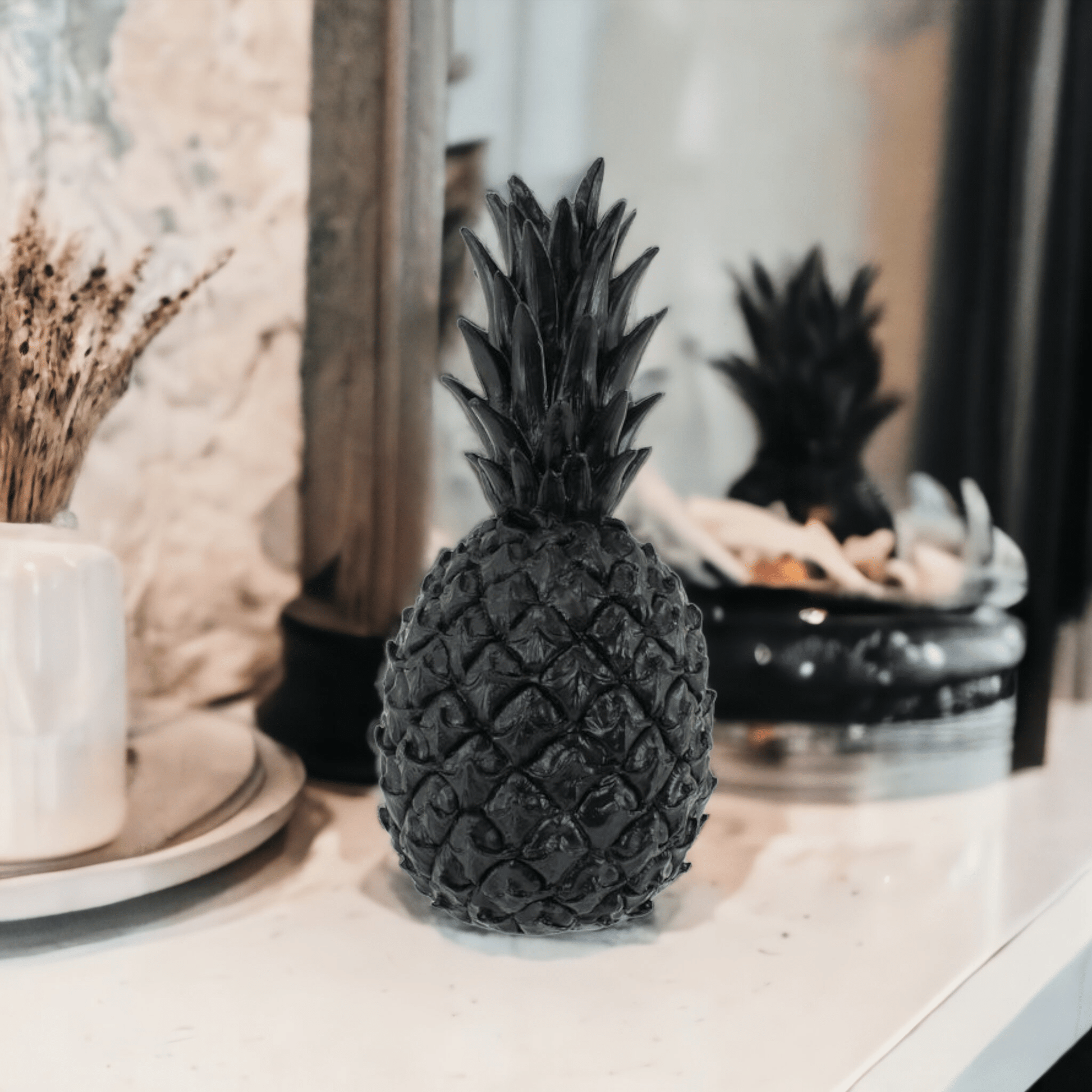 Rich Black Pineapple - Exquisite Homewares