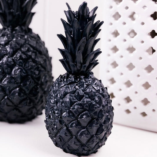 Rich Black Pineapple - Exquisite Homewares
