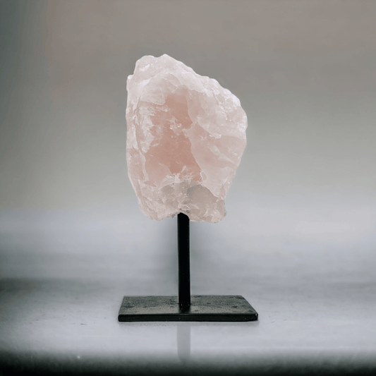 Rose Quartz Crystal Stand - Exquisite Homewares