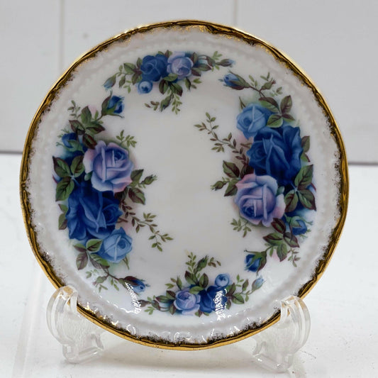 Royal Albert Moonlight Rose Butter Pat/Coaster - Exquisite Homewares