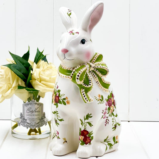 Royal Albert Old Country Roses Rabbit 31cm High - Impressive Size - Exquisite Homewares
