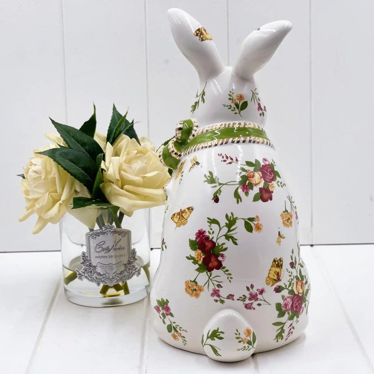 Royal Albert Old Country Roses Rabbit 31cm High - Impressive Size - Exquisite Homewares 