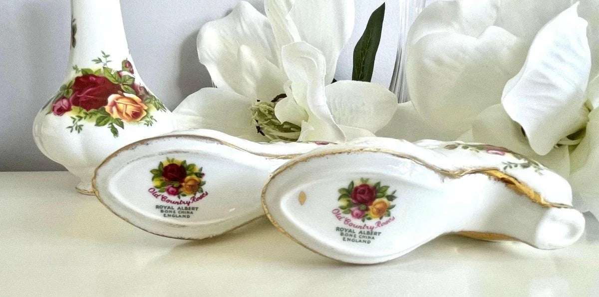 Royal Albert Old Country Roses Shoe - Exquisite Homewares 