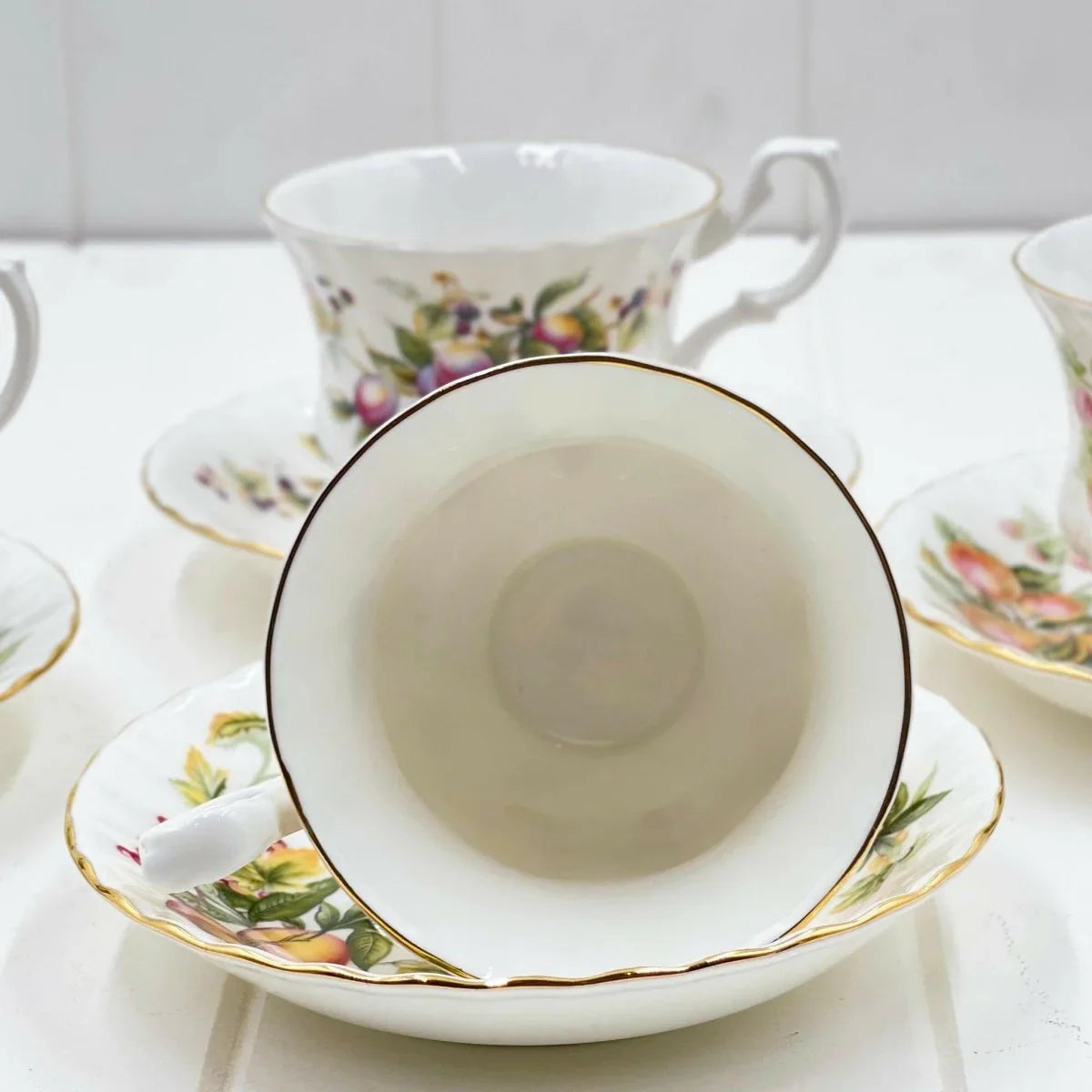 Royal Albert Un-Named Peach Duo - Exquisite Homewares 