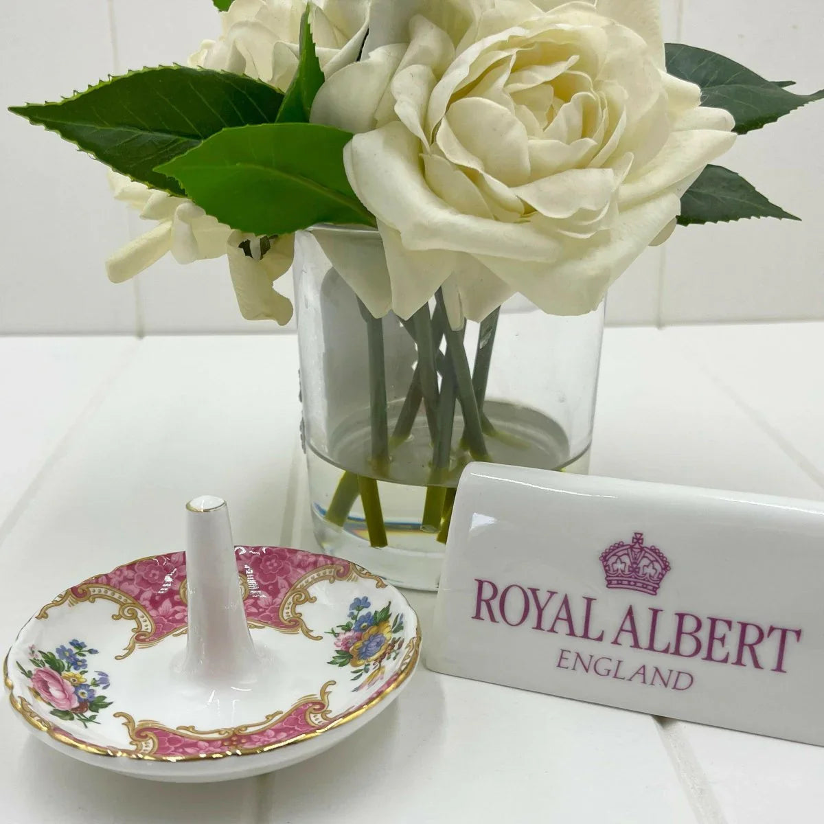 Royal Albert Vintage Lady Carlyle Ring Holder - Exquisite Homewares 