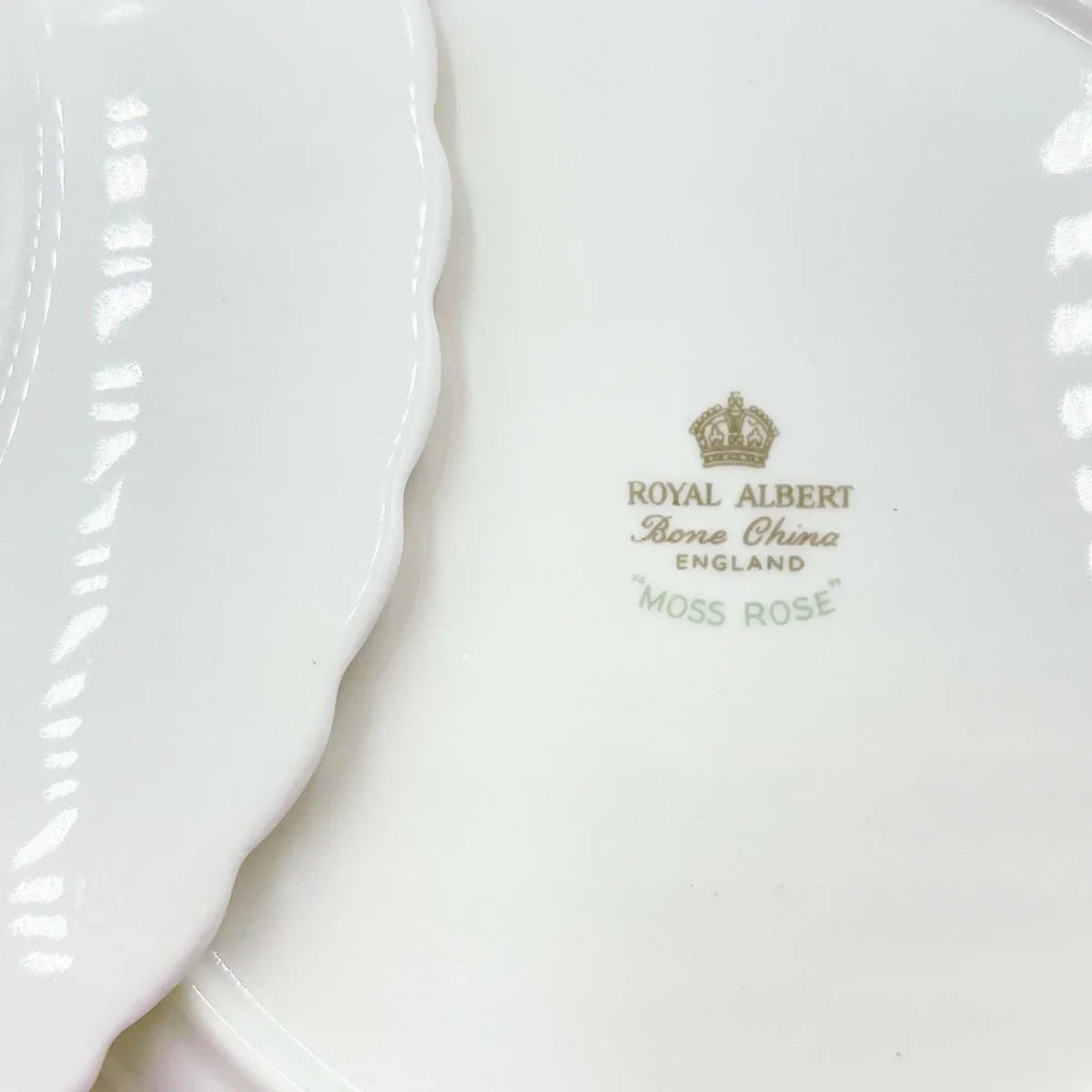 Royal Albert Vintage Moss Rose Salad Plate - Exquisite Homewares 