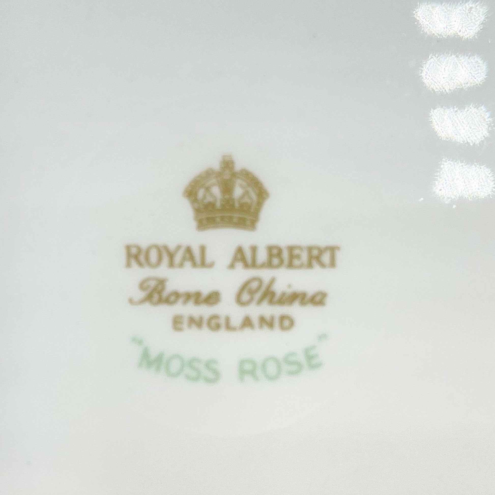 Royal Albert Vintage Moss Rose Tabbed Cake Plate - Exquisite Homewares