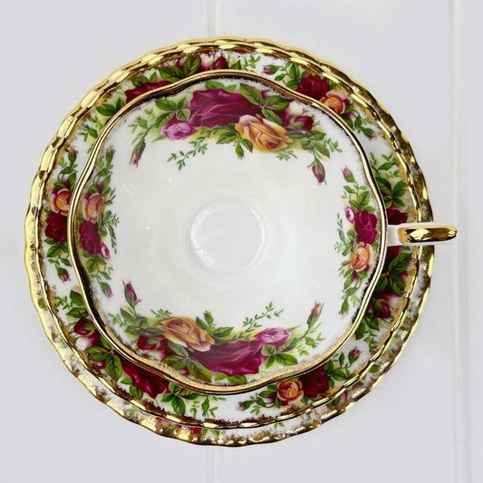 Royal Albert Vintage Old Country Roses Avon Shape Trio - Exquisite Homewares