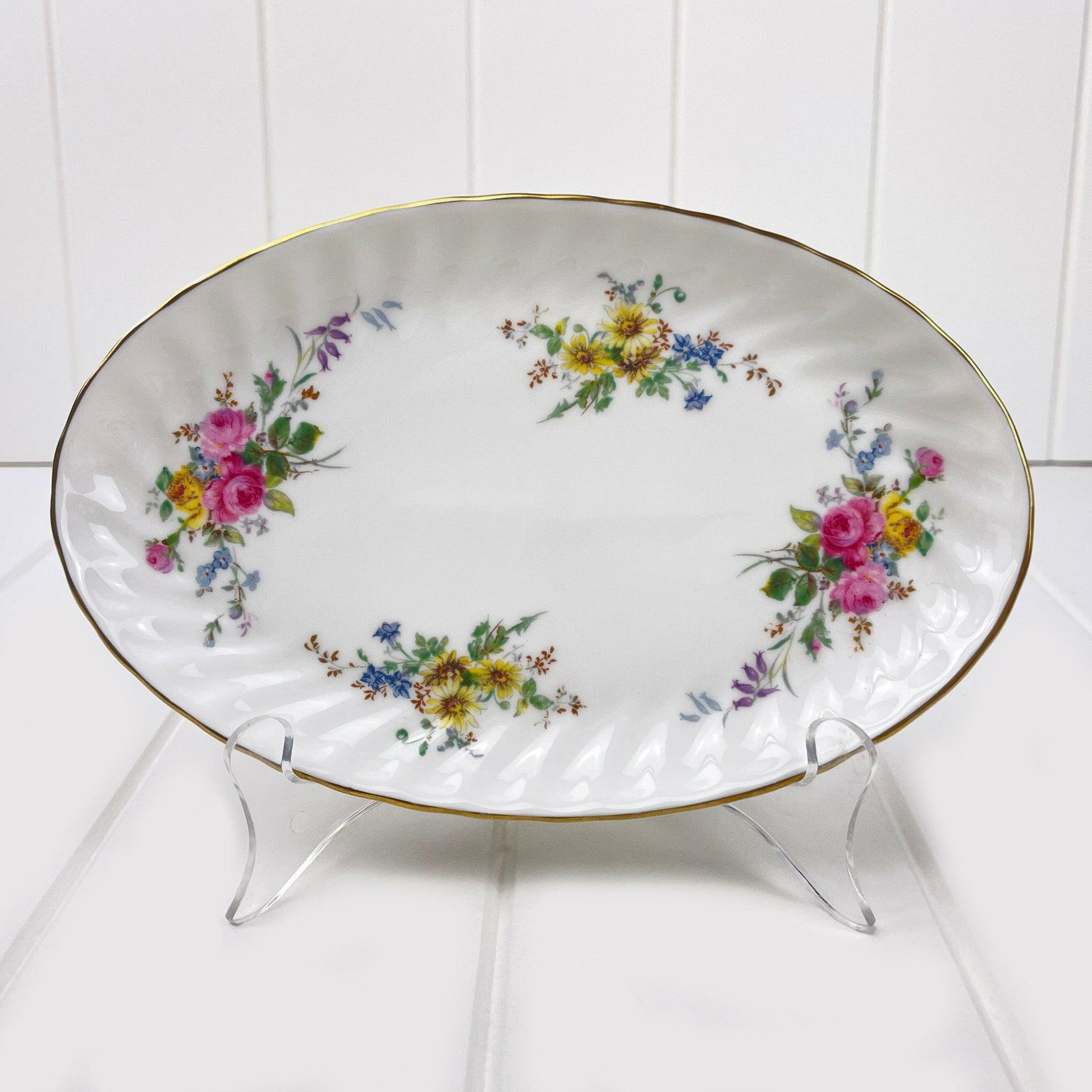 Royal Doulton Arcadia H.4802 Cake / Biscuit Tray - Exquisite Homewares