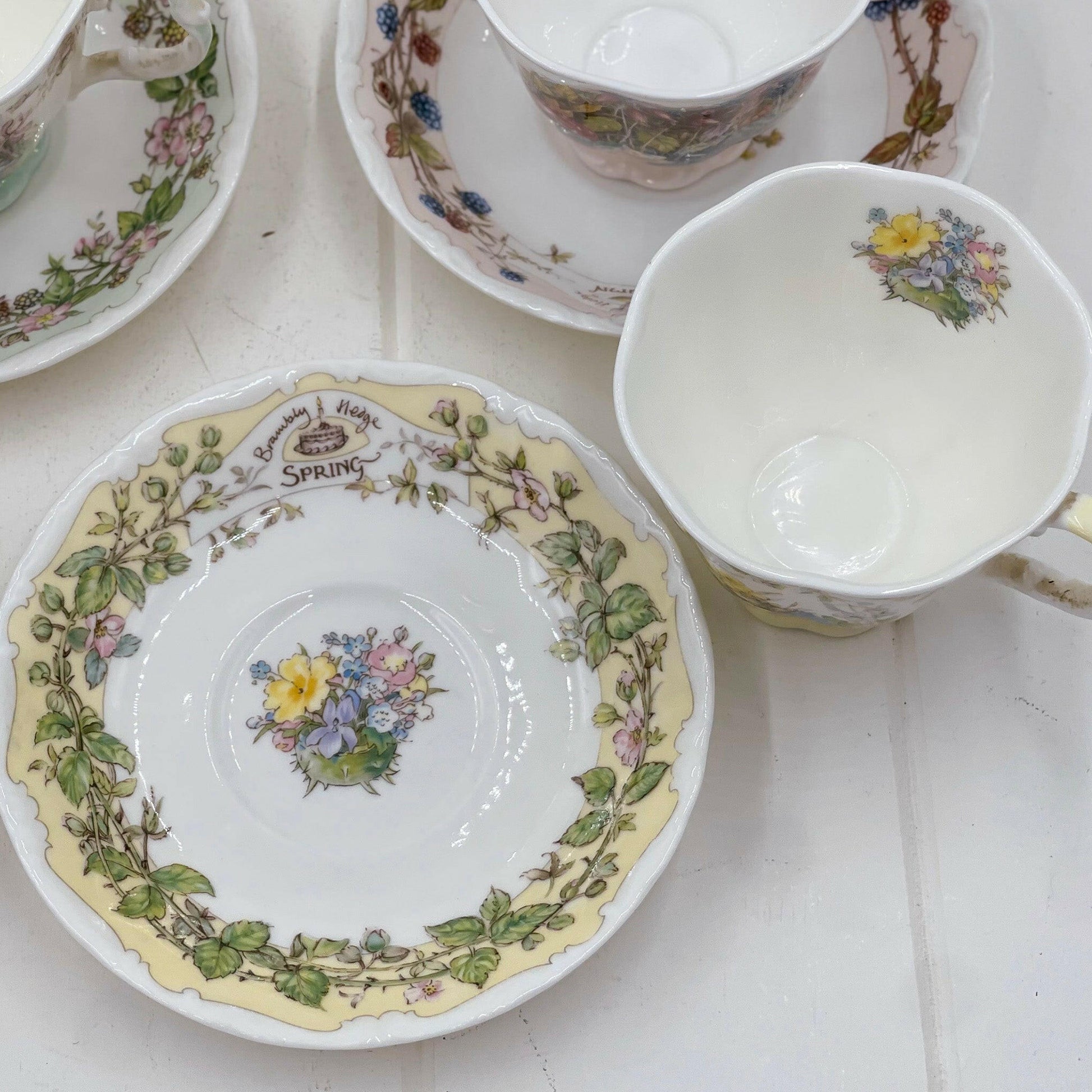 Royal Doulton Brambly Hedge Seasons Duo - Spring - Exquisite Homewares