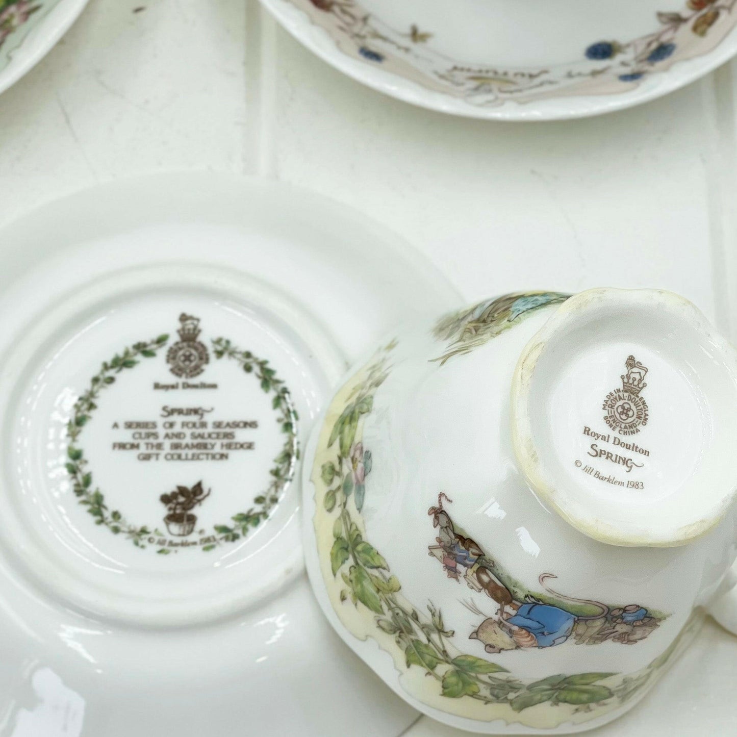 Royal Doulton Brambly Hedge Seasons Duo - Spring - Exquisite Homewares