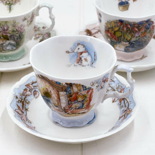 Royal Doulton Brambly Hedge Seasons Duo - Winter - Exquisite Homewares