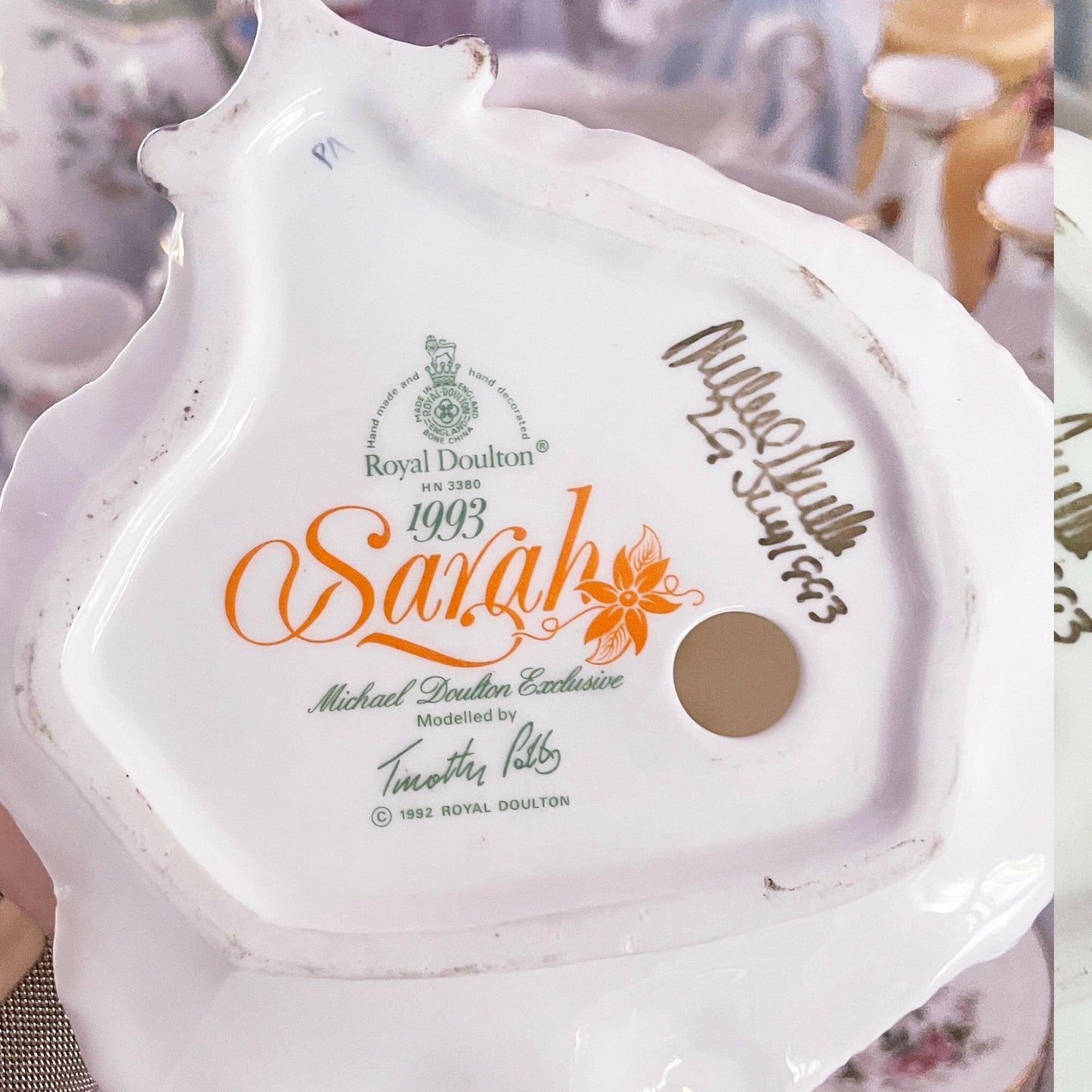 Royal Doulton Michael Doulton Exclusive HN 3380 1993 Sarah (signed) - Exquisite Homewares