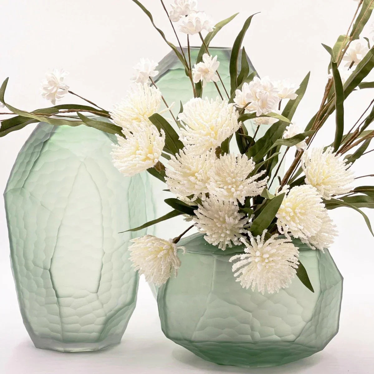 Rufus Vase Sage - Large - Exquisite Homewares 