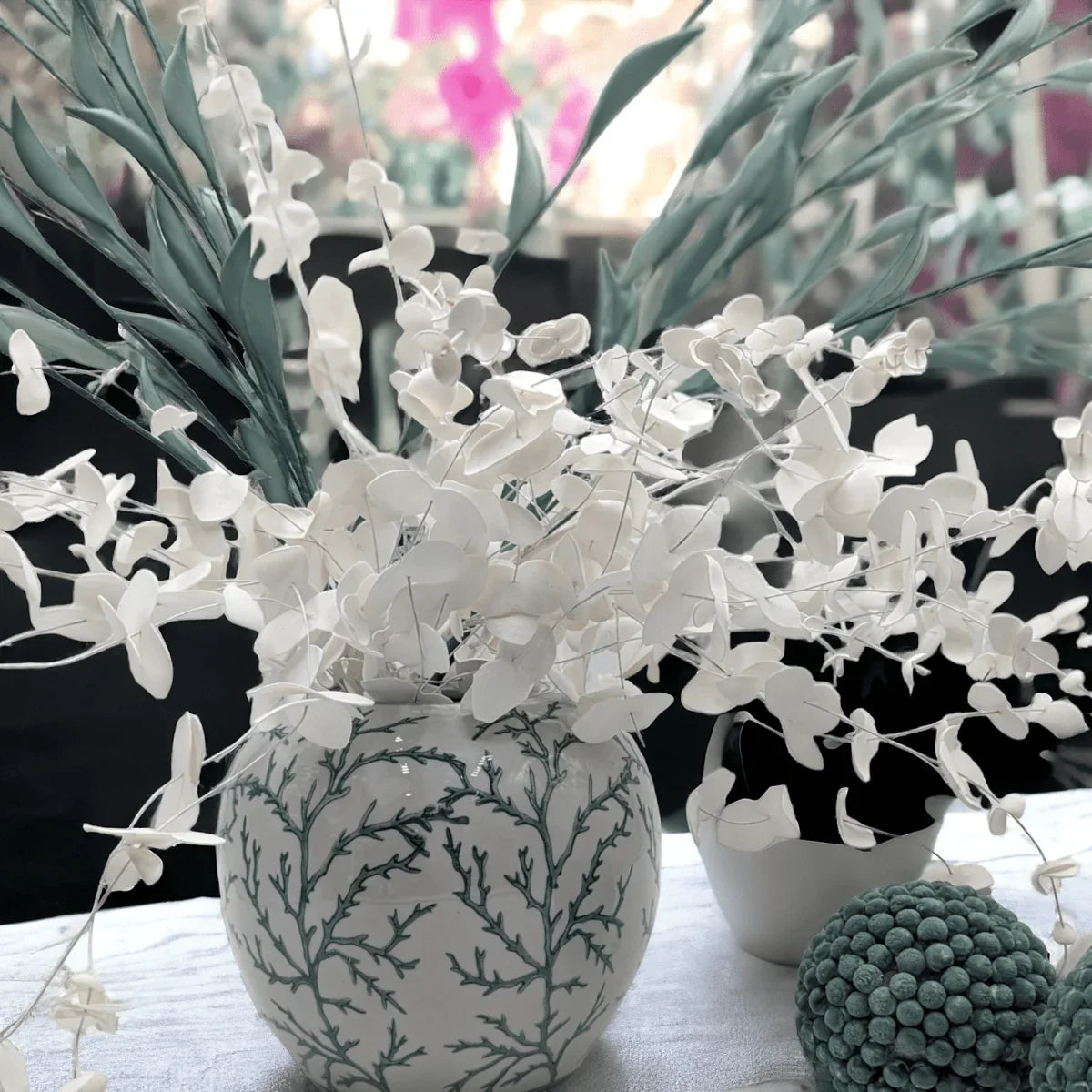 Sage Deco Sphere - Exquisite Homewares 