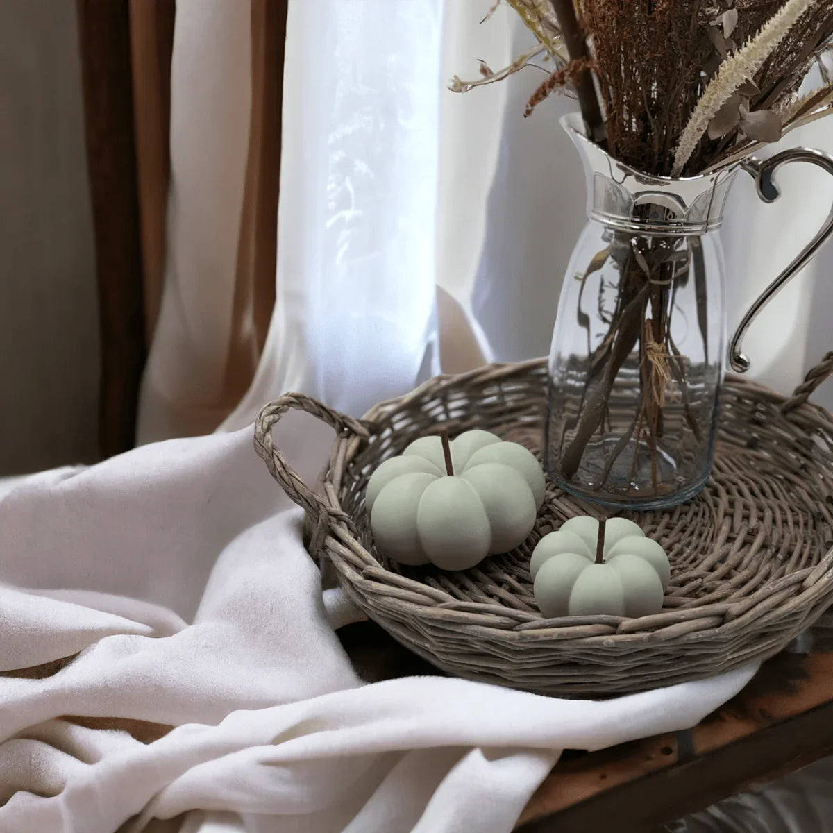 Sage Green Jack Pumpkin - Exquisite Homewares 