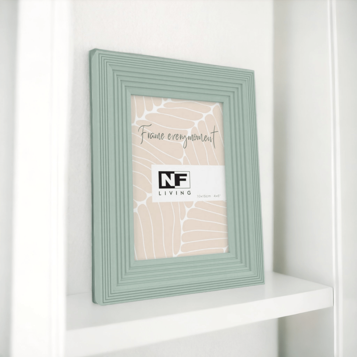 Sage Green Ripple 4x6" Photo Frame - Exquisite Homewares