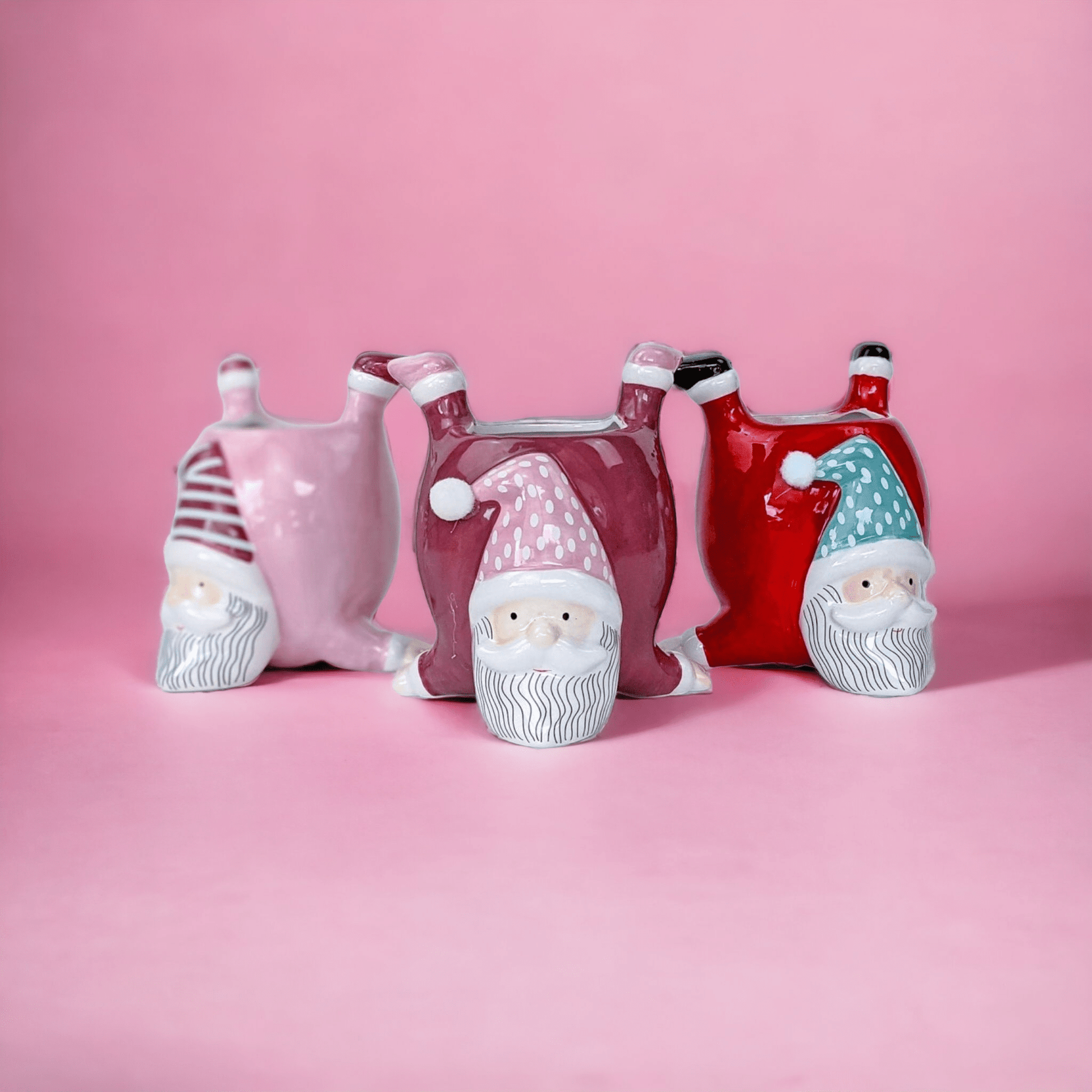 Santa Planter Red - Exquisite Homewares
