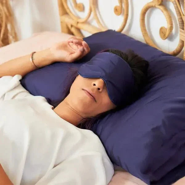 Satin Sleep Set – Cosy Luxe -Eye Mask & Pillow Case - Exquisite Homewares 