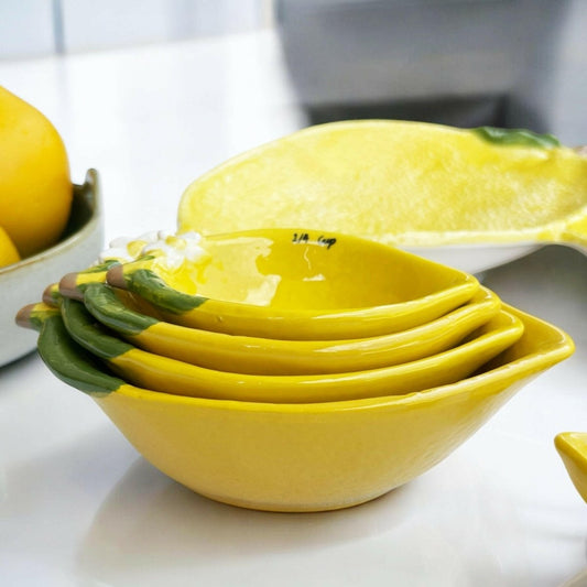 Set of 4 Limone Measuring Cups - Exquisite Homewares