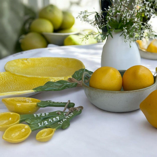 Set of 4 Limone Measuring Spoons - Exquisite Homewares
