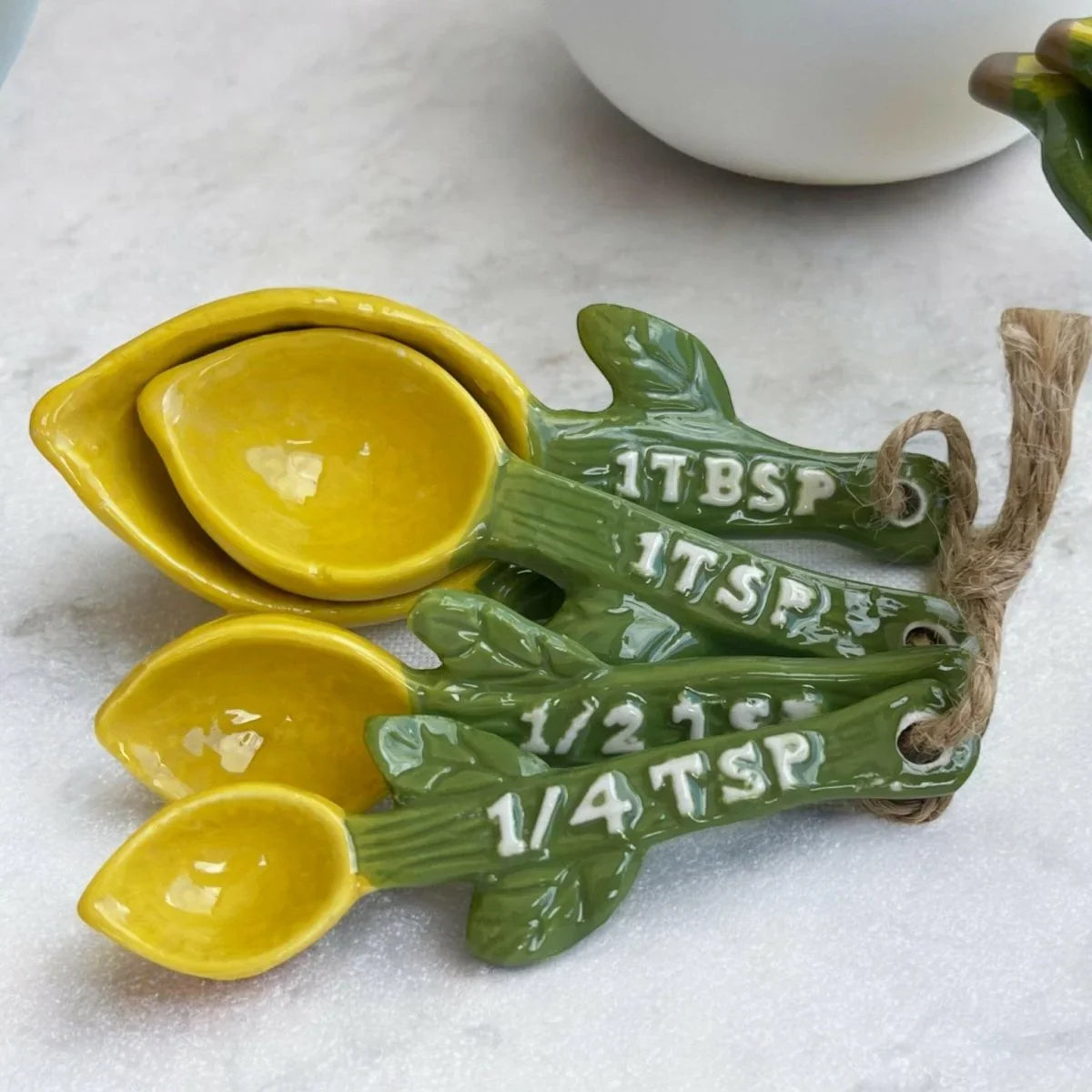 Set of 4 Limone Measuring Spoons - Exquisite Homewares 