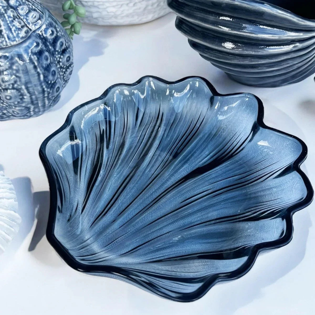 Shell Fan Plate - Exquisite Homewares 
